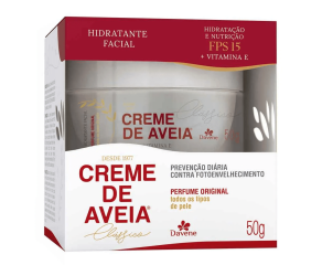 Creme Facial Hidratante Davene 50g Clássico 