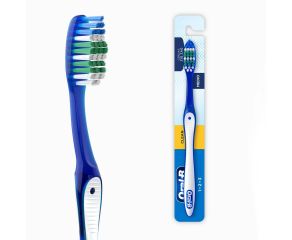 Escova Dental Macia Oral-b 123 