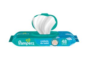 Lenço Umedecido Sache Pampers C/48 Regular 