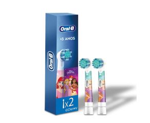 Escova Dental Eletrica Oral-b C/2 Kids Princesas Refil 