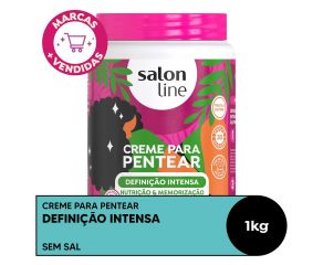 Creme Para Pentear Salon Line 1kg Definição Intensa 