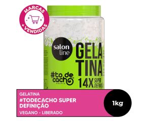 Gelatina Pote Salon Line 1kg Tdc Definição 