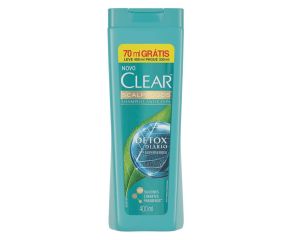 Shampoo Anti Caspa Clear 400ml Detox Lv+pg- 