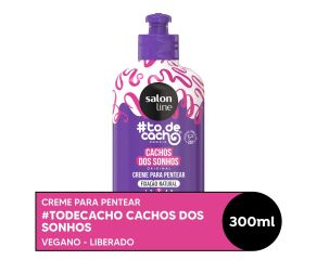 Creme Para Pentear Salon Line 300ml Tdc Cachos 