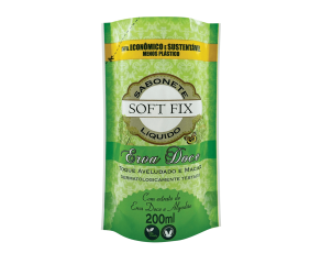 Sabonete Líquido Softfix 200ml Erva Doce Refil 