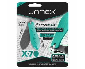 Cortador De Unha Para Mãos E Pés Unhex X70 Mix 