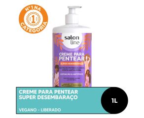 Creme Para Pentear Salon Line 1l Super Desembaraço 