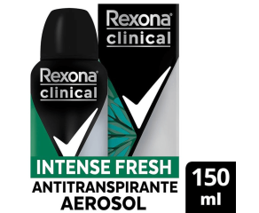 Desodorante Aerosol Rexona 150ml Clinical 