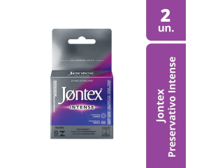 Preservativo Íntimo Jontex C/2 Intense 
