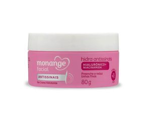 Gel Creme Hidratante Monange 80g Antissinais 