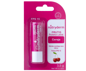 Hidratante Labial Nutryderm 3,5g Fps15 Cereja 
