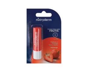 Hidratante Labial Nutryderm 3,5g Fps15 Morango 