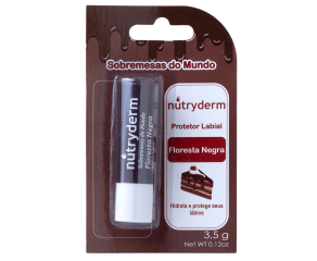 Protetor Labial Hidratante Nutryderm 3,5g Sobremesas Do Mundo Floresta Negra 