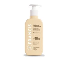 Loção Corporal Hidratante Francis 200ml Leite De Amendoas 