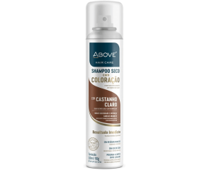 Shampoo A Seco Above 150ml Com Pigmento Castanho Claro 