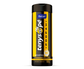 Talco Antisséptico Baruel 100g Podpah 
