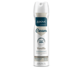 Desodorante Aerosol Above 150ml Fem Cream Vanilla 