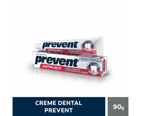 Creme Dental Terapeutico Prevent 90g Anti Placa 