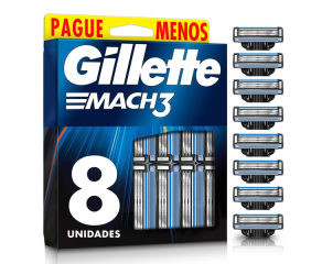 Carga Barbear Gillette Mach3 Lv8pg6 