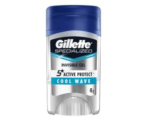 Desodorante Dry Stick Gillette 45g Clear Gel Cool Wave 