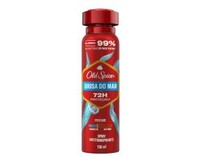 Desodorante Aerosol Old Spice 150ml Brisa Do Mar 