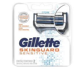 Carga Barbear Gillette Skinguard C/2 Sensitive 