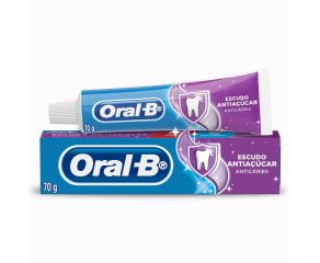 Creme Dental Tradicional Oral-b 70g Escudo Anti Açúcar 