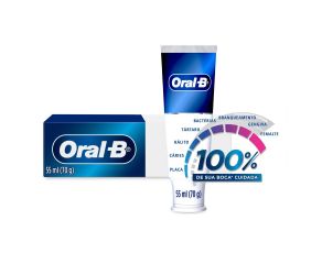 Creme Dental Tradicional Oral-b 70g 100% Menta Refrescante 