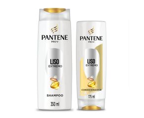 Kit Shampoo + Condicionador Pantene Liso Extremo
