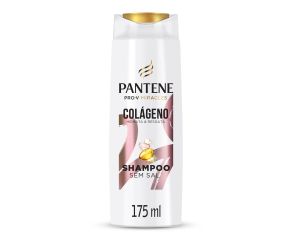 Shampoo Uso Diário Pantene 175ml Colágeno Hidrata & Resgata 