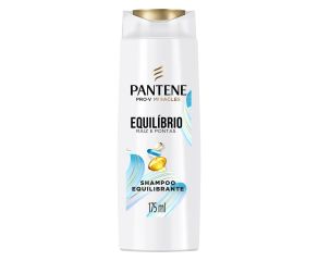 Shampoo Uso Diário Pantene 175ml Equilibrio Raiz E Pontas 
