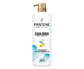 Shampoo Uso Diário Pantene 510ml Equilibrio Raiz E Pontas 