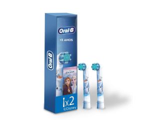 Refil Escova Dental Eletrica Oral-b C/2 Pro Kids 3+ Frozen 