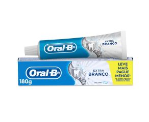 Creme Dental Uso Diário Oral-b 180g Extra Branco L+p- 