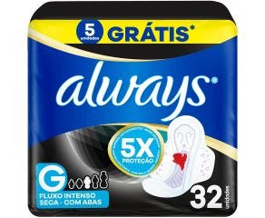 Absorvente Com Abas Always L32p27 Noites Tranquilas L+p- 
