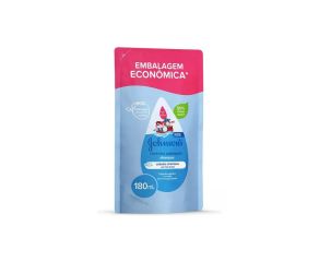 Shampoo Infantil Johnson Johnson 180ml Cheirinho Prolongado Refil 