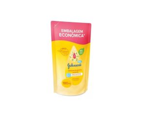 Sabonete Líquido Infantil Johnson Johnson 180ml Glicerina E Camomila Refil 