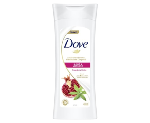 Loção Corporal Hidratante Dove 400ml Romã 