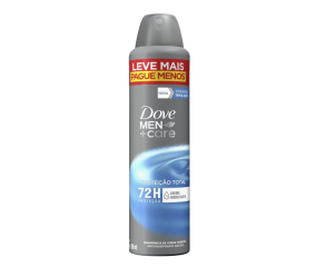 Desodorante Aerosol Dove 250ml Men Proteção Total 