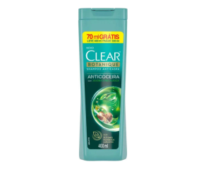 Shampoo Anti Caspa Clear 400ml Anticoceira Lv+pg- 