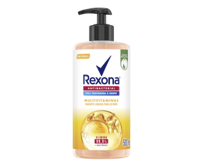 Sabonete Líquido Para Mãos Rexona 500ml Antibacterial Multivitaminas 