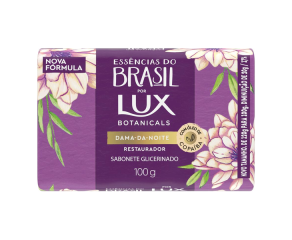 Sabonete Em Barra Uso Diário Lux 100g Essências Do Brasil Dama Da Noite 