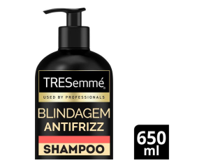 Shampoo Uso Diário Tresemmé 650ml Blind Anti Frizz 