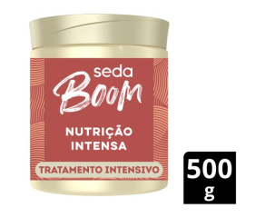 Creme Tratamento Seda 500g Boom Nutrição Intensa 