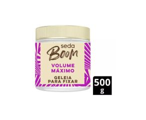 Geléia Para Pentear Seda 500ml Boom Volumão Máximo 
