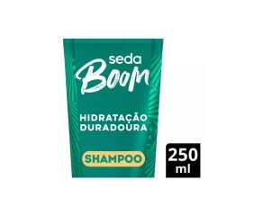 Shampoo Higienizador Seda 250ml Boom Hidratação Duradoura 