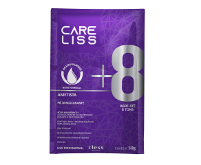 Descolorante Em Pó Care Liss 50g Ametista 8 Tons 