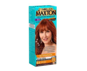 Tintura Permanente Maxton 8.4 Louro Claro Acobreado 
