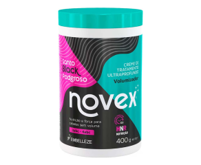 Creme Tratamento Novex 400g Meus Cachos Santo Black 