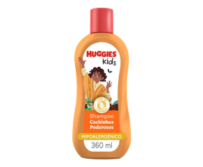 Shampoo Infantil Huggies 360ml Kids Cachos 